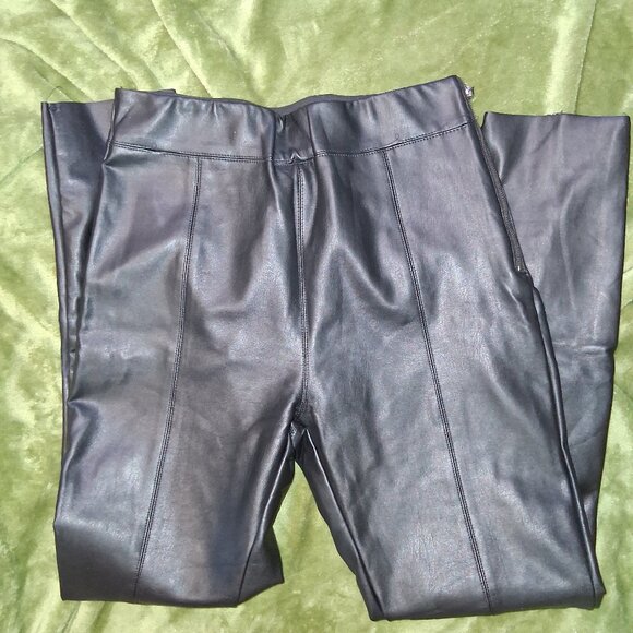 Forever 21 Pants - forever21 fleece lined leather leggings